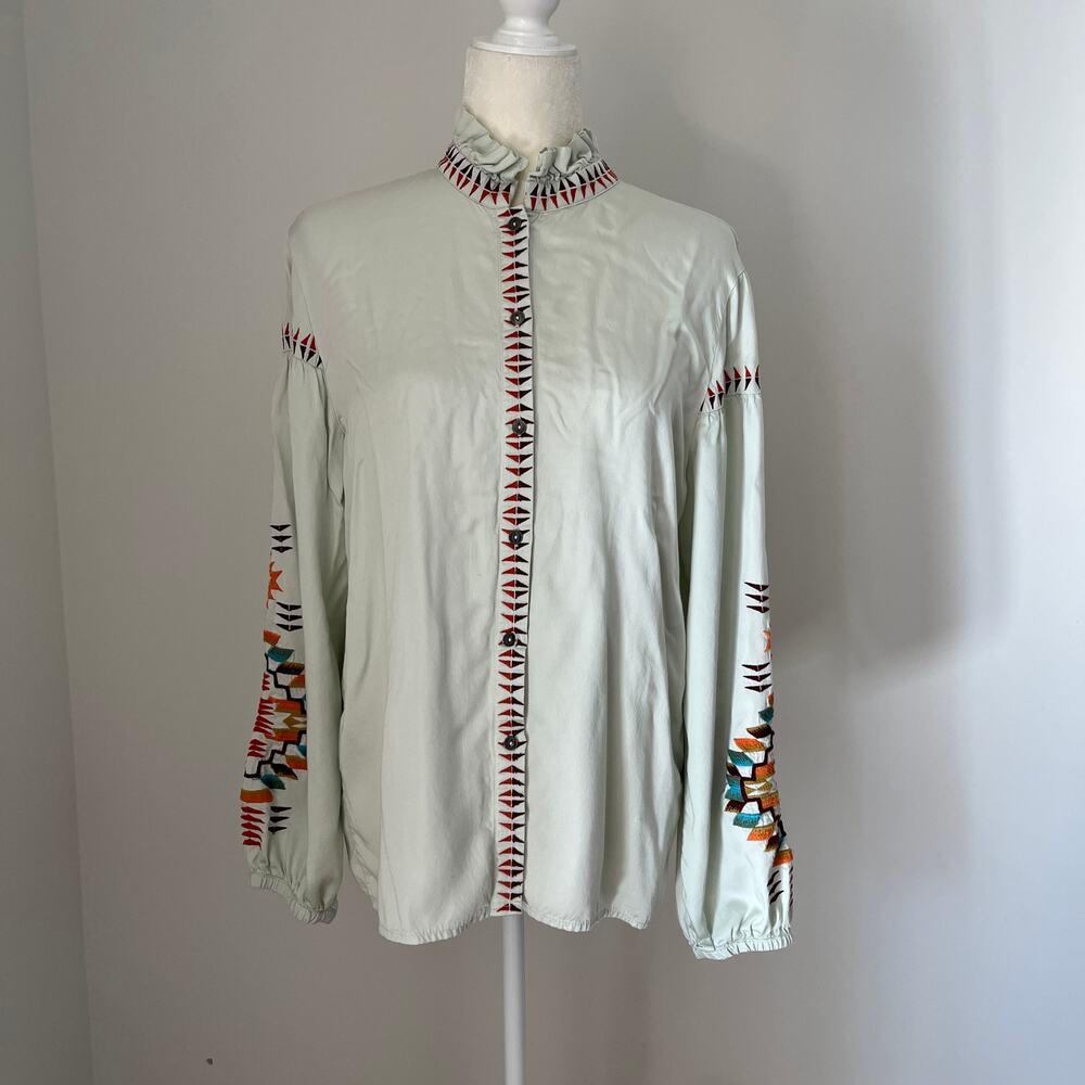 Double D Ranch Chester Button Down Long Sleeve Em… - image 1